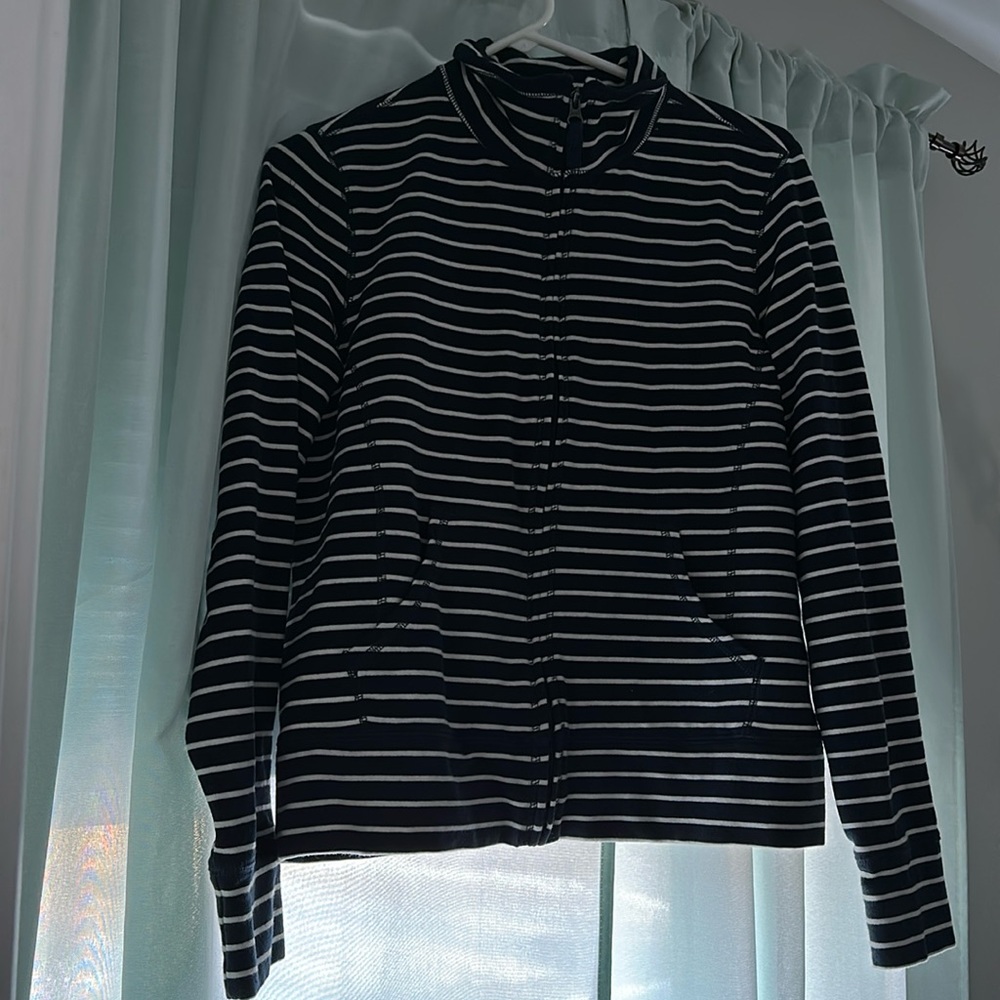 New Without Tags LL Bean Ultrasoft Full Zip Up Petite M Sweatshirt
